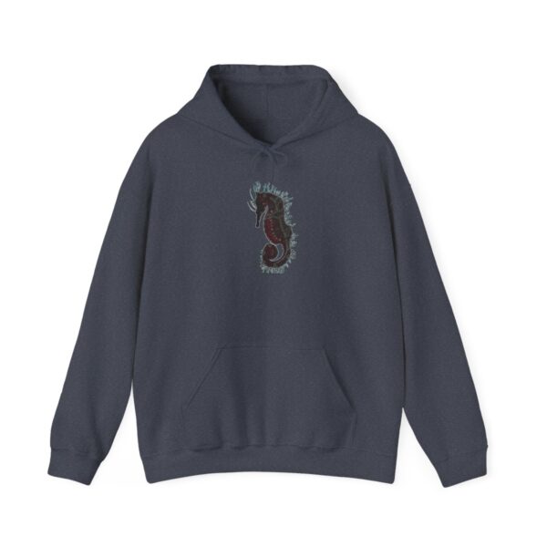 "Electric Seahorse Sea Life Series"™; R G Concepts Unisex Heavy Blend™ Hooded Sweatshirt, Seahorse Hooded Sweatshirt, Beach Sweatshirt, Women's Sweatshirt, Grandmother's sweatshirt, Mother's gift, Grandmother's gift, Fish Sweatshirt, Fishing Sweatshirt, Men's Hoodie Sweatshirt, Men's Saltwater Hooded Sweatshirt, Guy's Hooded Sweatshirt, Guy's Seahorse Hooded Sweatshirt, Ocean Hoodie Sweatshirt, Ladies sweatshirt, colorful sweatshirt, Seahorse, Fishing Girl Hoodie, Seahorse Cowgirl - Image 119