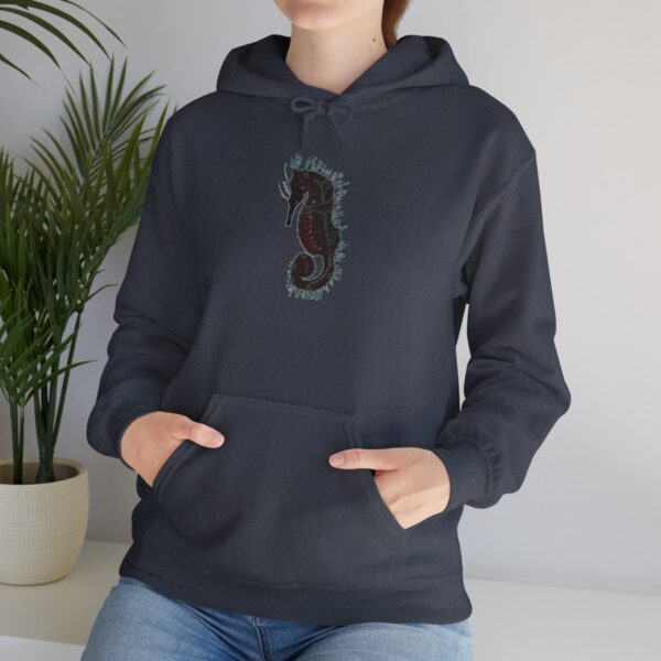 "Electric Seahorse Sea Life Series"™; R G Concepts Unisex Heavy Blend™ Hooded Sweatshirt, Seahorse Hooded Sweatshirt, Beach Sweatshirt, Women's Sweatshirt, Grandmother's sweatshirt, Mother's gift, Grandmother's gift, Fish Sweatshirt, Fishing Sweatshirt, Men's Hoodie Sweatshirt, Men's Saltwater Hooded Sweatshirt, Guy's Hooded Sweatshirt, Guy's Seahorse Hooded Sweatshirt, Ocean Hoodie Sweatshirt, Ladies sweatshirt, colorful sweatshirt, Seahorse, Fishing Girl Hoodie, Seahorse Cowgirl - Image 130