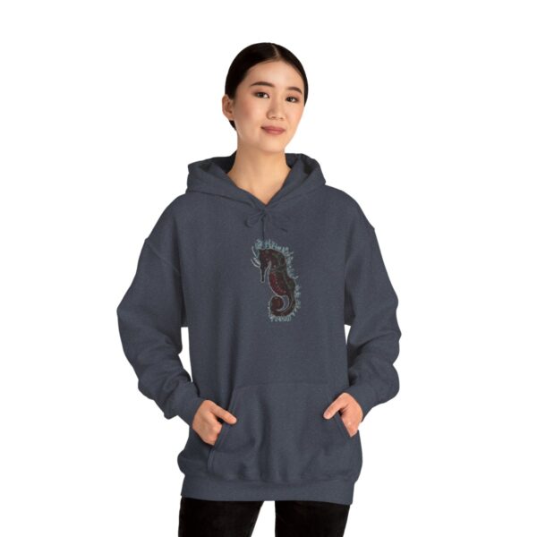 "Electric Seahorse Sea Life Series"™; R G Concepts Unisex Heavy Blend™ Hooded Sweatshirt, Seahorse Hooded Sweatshirt, Beach Sweatshirt, Women's Sweatshirt, Grandmother's sweatshirt, Mother's gift, Grandmother's gift, Fish Sweatshirt, Fishing Sweatshirt, Men's Hoodie Sweatshirt, Men's Saltwater Hooded Sweatshirt, Guy's Hooded Sweatshirt, Guy's Seahorse Hooded Sweatshirt, Ocean Hoodie Sweatshirt, Ladies sweatshirt, colorful sweatshirt, Seahorse, Fishing Girl Hoodie, Seahorse Cowgirl - Image 124