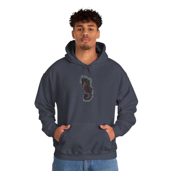 "Electric Seahorse Sea Life Series"™; R G Concepts Unisex Heavy Blend™ Hooded Sweatshirt, Seahorse Hooded Sweatshirt, Beach Sweatshirt, Women's Sweatshirt, Grandmother's sweatshirt, Mother's gift, Grandmother's gift, Fish Sweatshirt, Fishing Sweatshirt, Men's Hoodie Sweatshirt, Men's Saltwater Hooded Sweatshirt, Guy's Hooded Sweatshirt, Guy's Seahorse Hooded Sweatshirt, Ocean Hoodie Sweatshirt, Ladies sweatshirt, colorful sweatshirt, Seahorse, Fishing Girl Hoodie, Seahorse Cowgirl - Image 125