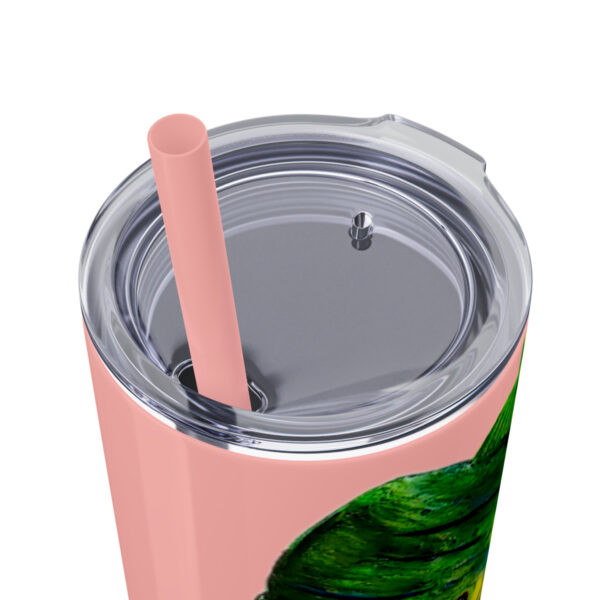 "Dorado Sea Life Series”™ Skinny Tumbler with Straw, 20oz, Tumbler, Cup, Travel Mug, Yellowfin Travel Mug, Dorado Tumbler, Dorado Travel Mug, Mahi Mahi Tumbler, Dolphin Travel Cup, Dorado Spillproof Cup, Mahi Mahi Spill Proof Travel Mug, Dorado Spill Proof Cup - Image 26