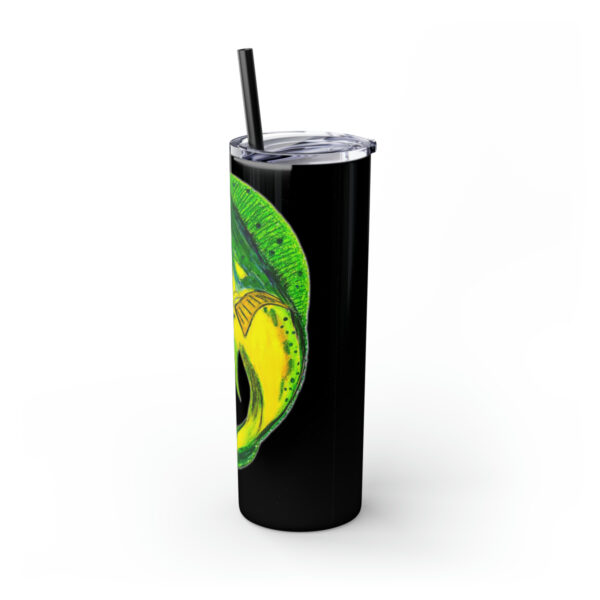 "Dorado Sea Life Series”™ Skinny Tumbler with Straw, 20oz, Tumbler, Cup, Travel Mug, Yellowfin Travel Mug, Dorado Tumbler, Dorado Travel Mug, Mahi Mahi Tumbler, Dolphin Travel Cup, Dorado Spillproof Cup, Mahi Mahi Spill Proof Travel Mug, Dorado Spill Proof Cup - Image 32