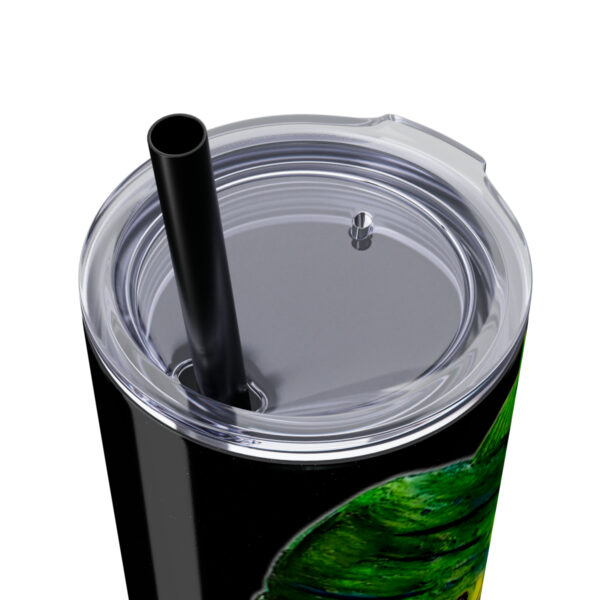 "Dorado Sea Life Series”™ Skinny Tumbler with Straw, 20oz, Tumbler, Cup, Travel Mug, Yellowfin Travel Mug, Dorado Tumbler, Dorado Travel Mug, Mahi Mahi Tumbler, Dolphin Travel Cup, Dorado Spillproof Cup, Mahi Mahi Spill Proof Travel Mug, Dorado Spill Proof Cup - Image 35