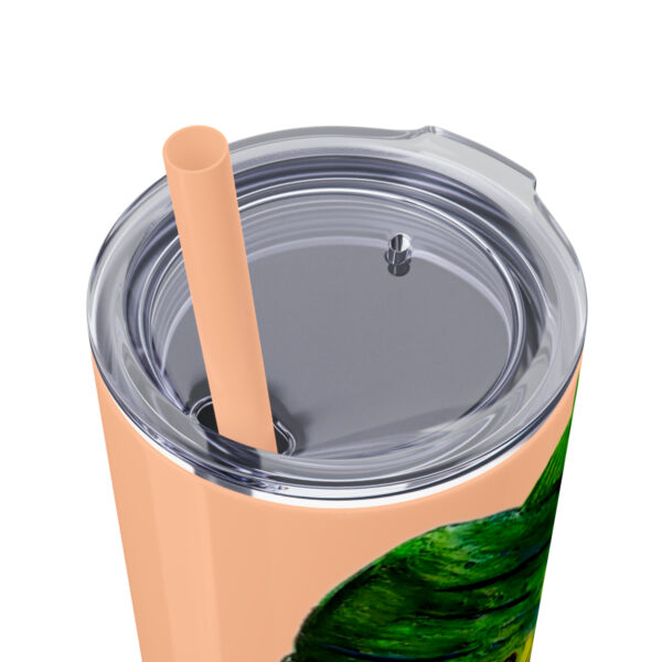 "Dorado Sea Life Series”™ Skinny Tumbler with Straw, 20oz, Tumbler, Cup, Travel Mug, Yellowfin Travel Mug, Dorado Tumbler, Dorado Travel Mug, Mahi Mahi Tumbler, Dolphin Travel Cup, Dorado Spillproof Cup, Mahi Mahi Spill Proof Travel Mug, Dorado Spill Proof Cup - Image 44