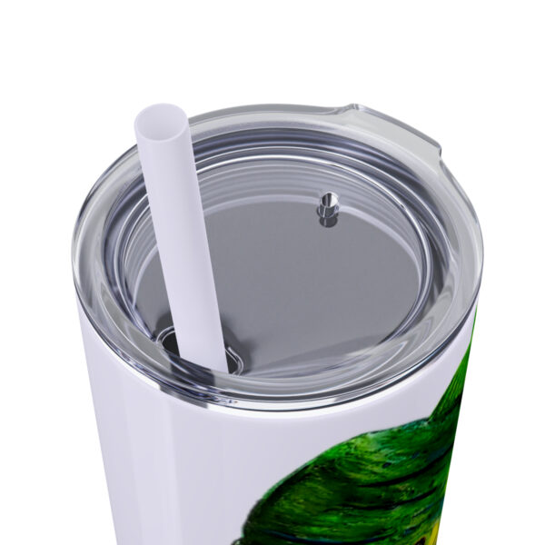 "Dorado Sea Life Series”™ Skinny Tumbler with Straw, 20oz, Tumbler, Cup, Travel Mug, Yellowfin Travel Mug, Dorado Tumbler, Dorado Travel Mug, Mahi Mahi Tumbler, Dolphin Travel Cup, Dorado Spillproof Cup, Mahi Mahi Spill Proof Travel Mug, Dorado Spill Proof Cup - Image 71