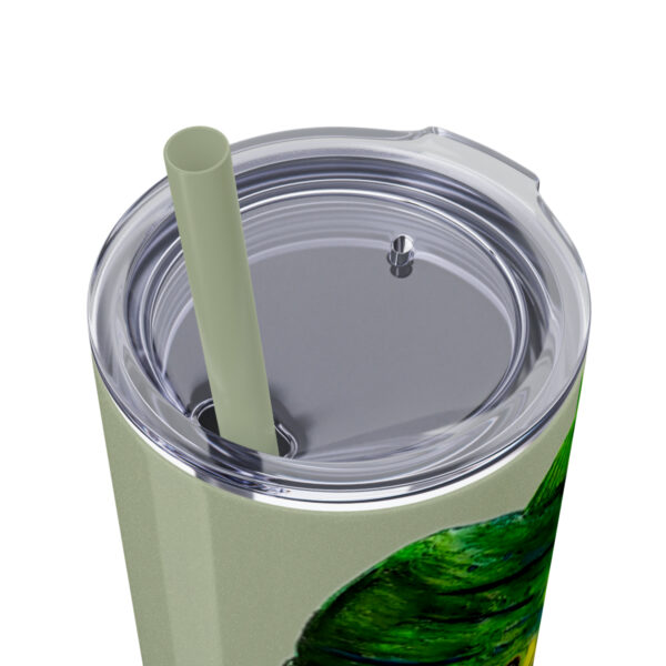 "Dorado Sea Life Series”™ Skinny Tumbler with Straw, 20oz, Tumbler, Cup, Travel Mug, Yellowfin Travel Mug, Dorado Tumbler, Dorado Travel Mug, Mahi Mahi Tumbler, Dolphin Travel Cup, Dorado Spillproof Cup, Mahi Mahi Spill Proof Travel Mug, Dorado Spill Proof Cup - Image 98