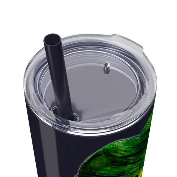 "Dorado Sea Life Series”™ Skinny Tumbler with Straw, 20oz, Tumbler, Cup, Travel Mug, Yellowfin Travel Mug, Dorado Tumbler, Dorado Travel Mug, Mahi Mahi Tumbler, Dolphin Travel Cup, Dorado Spillproof Cup, Mahi Mahi Spill Proof Travel Mug, Dorado Spill Proof Cup - Image 8