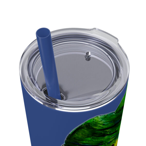 "Dorado Sea Life Series”™ Skinny Tumbler with Straw, 20oz, Tumbler, Cup, Travel Mug, Yellowfin Travel Mug, Dorado Tumbler, Dorado Travel Mug, Mahi Mahi Tumbler, Dolphin Travel Cup, Dorado Spillproof Cup, Mahi Mahi Spill Proof Travel Mug, Dorado Spill Proof Cup - Image 116