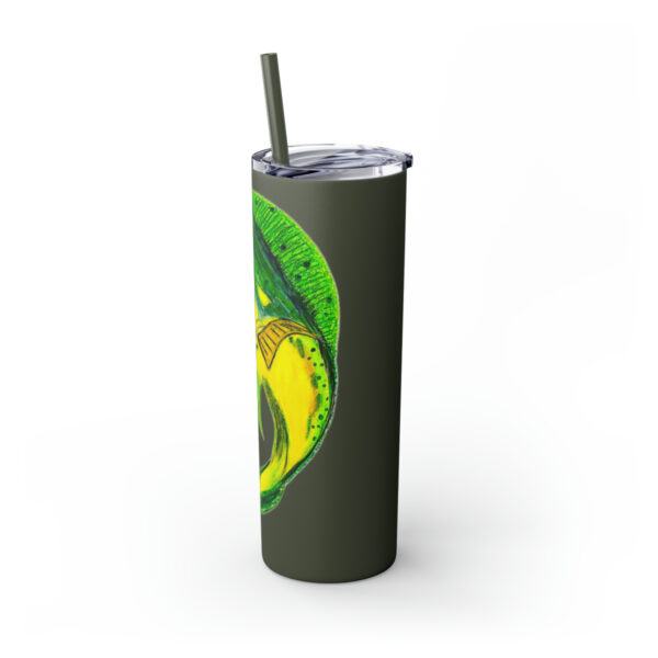 "Dorado Sea Life Series”™ Skinny Tumbler with Straw, 20oz, Tumbler, Cup, Travel Mug, Yellowfin Travel Mug, Dorado Tumbler, Dorado Travel Mug, Mahi Mahi Tumbler, Dolphin Travel Cup, Dorado Spillproof Cup, Mahi Mahi Spill Proof Travel Mug, Dorado Spill Proof Cup - Image 122