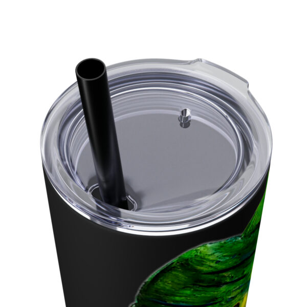 "Dorado Sea Life Series”™ Skinny Tumbler with Straw, 20oz, Tumbler, Cup, Travel Mug, Yellowfin Travel Mug, Dorado Tumbler, Dorado Travel Mug, Mahi Mahi Tumbler, Dolphin Travel Cup, Dorado Spillproof Cup, Mahi Mahi Spill Proof Travel Mug, Dorado Spill Proof Cup - Image 143