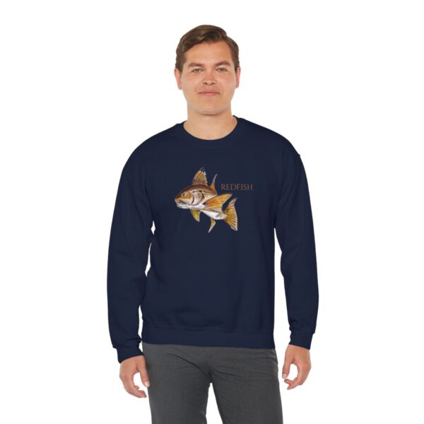 "Redfish  Sea Life Series"™ R G Concepts Unisex Heavy Blend™ Crewneck Sweatshirt, Redfish Sweatshirt, Beach Sweatshirt, Women's Sweatshirt, Grandmother's sweatshirt, Mother's gift, Grandmother's gift, Fish Sweatshirt, Fishing Sweatshirt, Men's Sweatshirt, Men's Saltwater Sweatshirt, Guy's Sweatshirt, Guy's Redfish Sweatshirt, Ocean Sweatshirt, Ladies sweatshirt, colorful sweatshirt, Red Drum, Fishing Girl