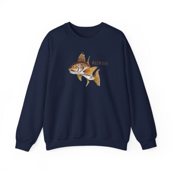 "Redfish  Sea Life Series"™ R G Concepts Unisex Heavy Blend™ Crewneck Sweatshirt, Redfish Sweatshirt, Beach Sweatshirt, Women's Sweatshirt, Grandmother's sweatshirt, Mother's gift, Grandmother's gift, Fish Sweatshirt, Fishing Sweatshirt, Men's Sweatshirt, Men's Saltwater Sweatshirt, Guy's Sweatshirt, Guy's Redfish Sweatshirt, Ocean Sweatshirt, Ladies sweatshirt, colorful sweatshirt, Red Drum, Fishing Girl - Image 2