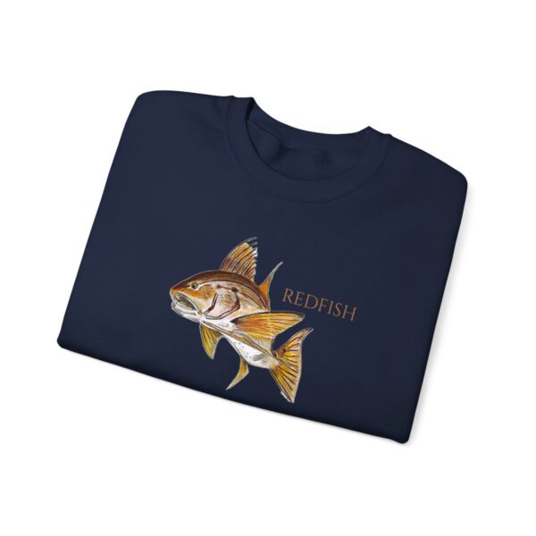 "Redfish  Sea Life Series"™ R G Concepts Unisex Heavy Blend™ Crewneck Sweatshirt, Redfish Sweatshirt, Beach Sweatshirt, Women's Sweatshirt, Grandmother's sweatshirt, Mother's gift, Grandmother's gift, Fish Sweatshirt, Fishing Sweatshirt, Men's Sweatshirt, Men's Saltwater Sweatshirt, Guy's Sweatshirt, Guy's Redfish Sweatshirt, Ocean Sweatshirt, Ladies sweatshirt, colorful sweatshirt, Red Drum, Fishing Girl - Image 4