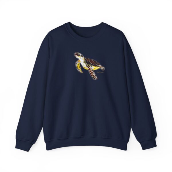 "Sea Turtle Sea Life Series"™ R G Concepts Unisex Heavy Blend™ Crewneck Sweatshirt. Sea Turtle Sweatshirt, Beach Sweatshirt, Women's Sweatshirt, Grandmother's sweatshirt, Mother's gift, Grandmother's gift, Turtle Sweatshirt, beach Sweatshirt, Men's Sweatshirt, Men's Sea turtle Sweatshirt, Guy's Sweatshirt, Guy's Sea Turtle  Sweatshirt, Ocean Sweatshirt, Ladies sweatshirt, colorful sweatshirt, I Love Sea Turtles, Sea Turtle Lover - Image 2