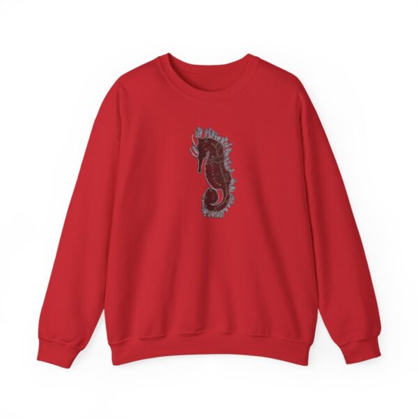 " Electric Seahorse Sea Life Series"™ R G Concepts Unisex Heavy Blend™ Crewneck Sweatshirt. Seahorse Sweatshirt, Beach Sweatshirt, Women's Sweatshirt, Grandmother's sweatshirt, Mother's gift, Grandmother's gift, Pretty Sweatshirt, beach Sweatshirt, Ocean Sweatshirt, Ladies sweatshirt, colorful sweatshirt, I Love Seahorses, Seahorse Girl, Seahorse cowgirl - Image 57