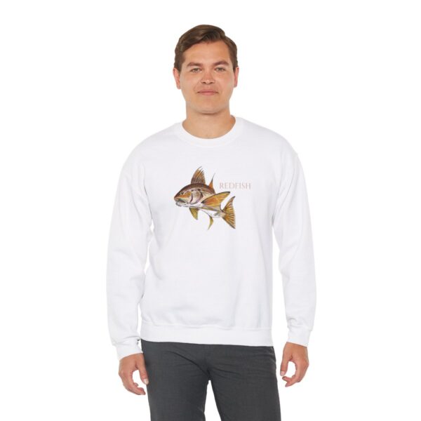 "Redfish  Sea Life Series"™ R G Concepts Unisex Heavy Blend™ Crewneck Sweatshirt, Redfish Sweatshirt, Beach Sweatshirt, Women's Sweatshirt, Grandmother's sweatshirt, Mother's gift, Grandmother's gift, Fish Sweatshirt, Fishing Sweatshirt, Men's Sweatshirt, Men's Saltwater Sweatshirt, Guy's Sweatshirt, Guy's Redfish Sweatshirt, Ocean Sweatshirt, Ladies sweatshirt, colorful sweatshirt, Red Drum, Fishing Girl - Image 12