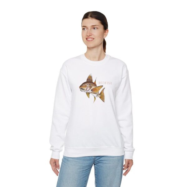 "Redfish  Sea Life Series"™ R G Concepts Unisex Heavy Blend™ Crewneck Sweatshirt, Redfish Sweatshirt, Beach Sweatshirt, Women's Sweatshirt, Grandmother's sweatshirt, Mother's gift, Grandmother's gift, Fish Sweatshirt, Fishing Sweatshirt, Men's Sweatshirt, Men's Saltwater Sweatshirt, Guy's Sweatshirt, Guy's Redfish Sweatshirt, Ocean Sweatshirt, Ladies sweatshirt, colorful sweatshirt, Red Drum, Fishing Girl - Image 19