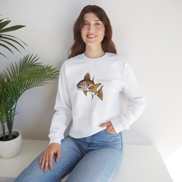 "Redfish  Sea Life Series"™ R G Concepts Unisex Heavy Blend™ Crewneck Sweatshirt, Redfish Sweatshirt, Beach Sweatshirt, Women's Sweatshirt, Grandmother's sweatshirt, Mother's gift, Grandmother's gift, Fish Sweatshirt, Fishing Sweatshirt, Men's Sweatshirt, Men's Saltwater Sweatshirt, Guy's Sweatshirt, Guy's Redfish Sweatshirt, Ocean Sweatshirt, Ladies sweatshirt, colorful sweatshirt, Red Drum, Fishing Girl - Image 22