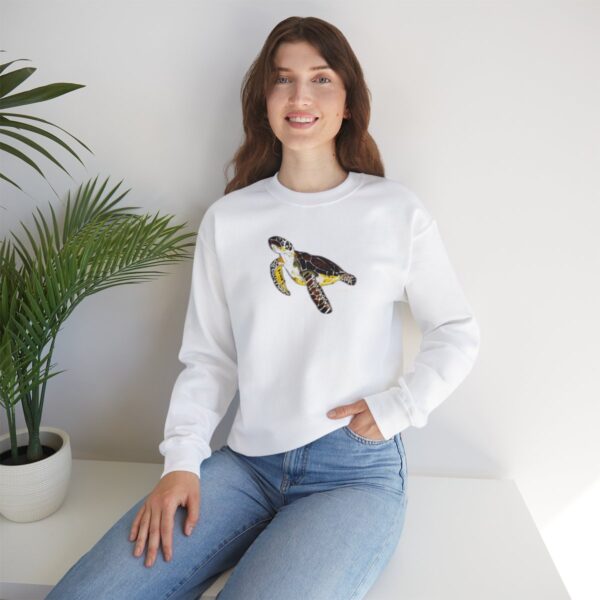 "Sea Turtle Sea Life Series"™ R G Concepts Unisex Heavy Blend™ Crewneck Sweatshirt. Sea Turtle Sweatshirt, Beach Sweatshirt, Women's Sweatshirt, Grandmother's sweatshirt, Mother's gift, Grandmother's gift, Turtle Sweatshirt, beach Sweatshirt, Men's Sweatshirt, Men's Sea turtle Sweatshirt, Guy's Sweatshirt, Guy's Sea Turtle  Sweatshirt, Ocean Sweatshirt, Ladies sweatshirt, colorful sweatshirt, I Love Sea Turtles, Sea Turtle Lover - Image 12