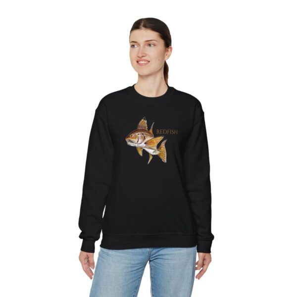 "Redfish  Sea Life Series"™ R G Concepts Unisex Heavy Blend™ Crewneck Sweatshirt, Redfish Sweatshirt, Beach Sweatshirt, Women's Sweatshirt, Grandmother's sweatshirt, Mother's gift, Grandmother's gift, Fish Sweatshirt, Fishing Sweatshirt, Men's Sweatshirt, Men's Saltwater Sweatshirt, Guy's Sweatshirt, Guy's Redfish Sweatshirt, Ocean Sweatshirt, Ladies sweatshirt, colorful sweatshirt, Red Drum, Fishing Girl - Image 30