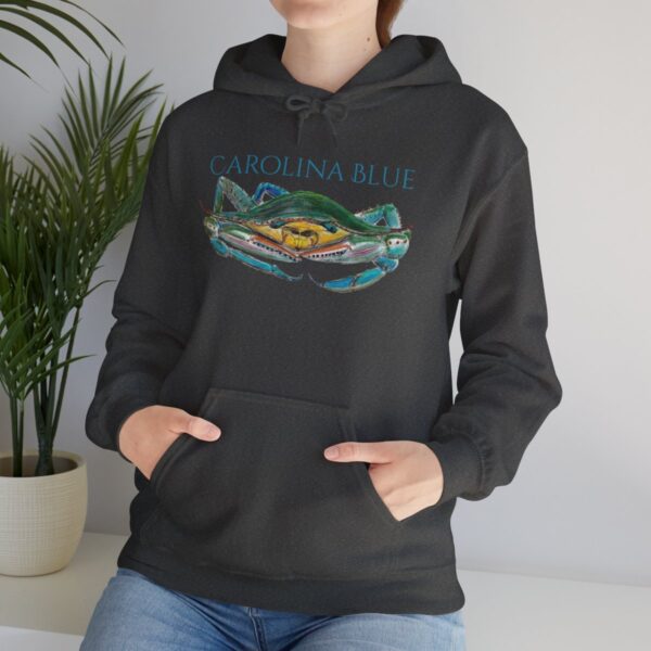 "Carolina Blue" Sea Life Series; R G Concepts Unisex Heavy Blend™ Hooded Sweatshirt, Blue Crab Hooded Sweatshirt, Beach Hooded Sweatshirt, Women's Hooded Sweatshirt, Grandmother's sweatshirt, Mother's gift, Grandmother's gift, Hooded Sweatshirt, Hoodie, beach Sweatshirt, Men's Hooded Sweatshirt, Men's Blue Crab Hoodie, Guy's Sweatshirt, Guy's Crab Hooded Sweatshirt, Ocean Sweatshirt, Ladies Hooded sweatshirt, Girls Hooded sweatshirt, Men's Crab Sweatshirt - Image 65