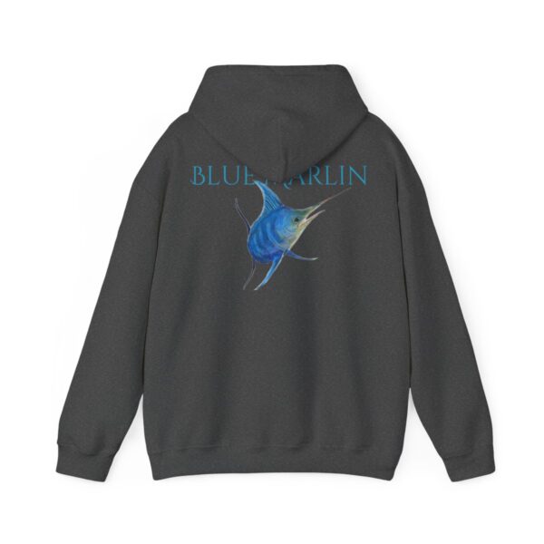 "Blue Marlin Sea Life Series"™; R G Concepts Unisex Heavy Blend™ Hooded Sweatshirt, Sailfish Sweatshirt, Beach Hooded Sweatshirt, Women's Hooded Sweatshirt, Grandmother's sweatshirt, Mother's gift, Grandmother's gift, Fish Sweatshirt, Fishing Sweatshirt, Men's Sweatshirt, Men's Saltwater Sweatshirt, Guy's Sweatshirt, Guy's Marlin Sweatshirt, Ocean Sweatshirt, Men's Gift, Man Gift, Bill Fish, Fishing Girl - Image 55