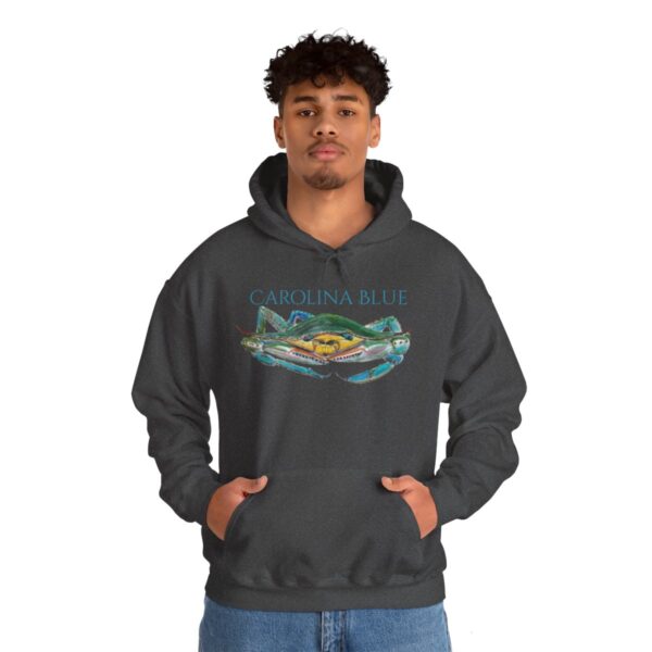 "Carolina Blue" Sea Life Series; R G Concepts Unisex Heavy Blend™ Hooded Sweatshirt, Blue Crab Hooded Sweatshirt, Beach Hooded Sweatshirt, Women's Hooded Sweatshirt, Grandmother's sweatshirt, Mother's gift, Grandmother's gift, Hooded Sweatshirt, Hoodie, beach Sweatshirt, Men's Hooded Sweatshirt, Men's Blue Crab Hoodie, Guy's Sweatshirt, Guy's Crab Hooded Sweatshirt, Ocean Sweatshirt, Ladies Hooded sweatshirt, Girls Hooded sweatshirt, Men's Crab Sweatshirt - Image 53