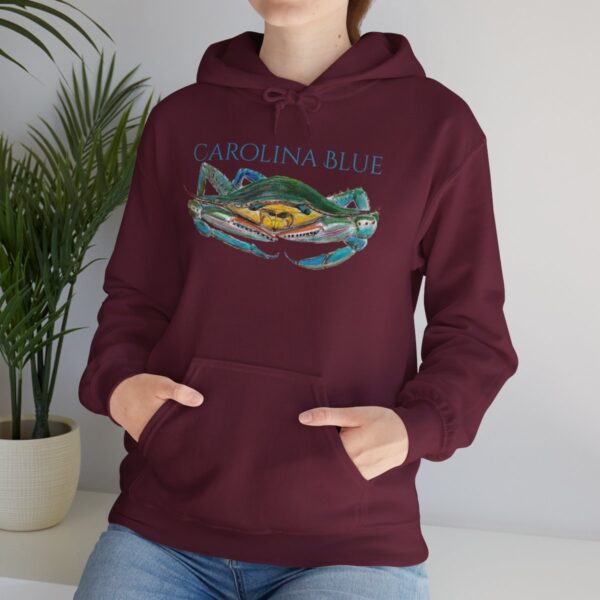 "Carolina Blue" Sea Life Series; R G Concepts Unisex Heavy Blend™ Hooded Sweatshirt, Blue Crab Hooded Sweatshirt, Beach Hooded Sweatshirt, Women's Hooded Sweatshirt, Grandmother's sweatshirt, Mother's gift, Grandmother's gift, Hooded Sweatshirt, Hoodie, beach Sweatshirt, Men's Hooded Sweatshirt, Men's Blue Crab Hoodie, Guy's Sweatshirt, Guy's Crab Hooded Sweatshirt, Ocean Sweatshirt, Ladies Hooded sweatshirt, Girls Hooded sweatshirt, Men's Crab Sweatshirt - Image 52