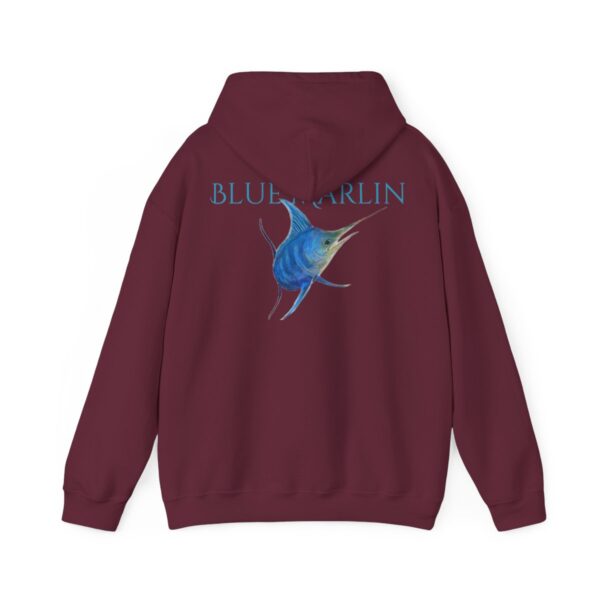 "Blue Marlin Sea Life Series"™; R G Concepts Unisex Heavy Blend™ Hooded Sweatshirt, Sailfish Sweatshirt, Beach Hooded Sweatshirt, Women's Hooded Sweatshirt, Grandmother's sweatshirt, Mother's gift, Grandmother's gift, Fish Sweatshirt, Fishing Sweatshirt, Men's Sweatshirt, Men's Saltwater Sweatshirt, Guy's Sweatshirt, Guy's Marlin Sweatshirt, Ocean Sweatshirt, Men's Gift, Man Gift, Bill Fish, Fishing Girl - Image 42