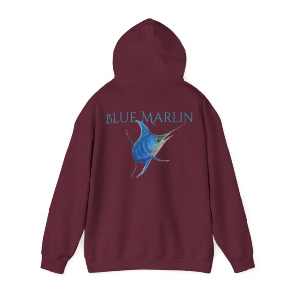 "Blue Marlin Sea Life Series"™; R G Concepts Unisex Heavy Blend™ Hooded Sweatshirt, Sailfish Sweatshirt, Beach Hooded Sweatshirt, Women's Hooded Sweatshirt, Grandmother's sweatshirt, Mother's gift, Grandmother's gift, Fish Sweatshirt, Fishing Sweatshirt, Men's Sweatshirt, Men's Saltwater Sweatshirt, Guy's Sweatshirt, Guy's Marlin Sweatshirt, Ocean Sweatshirt, Men's Gift, Man Gift, Bill Fish, Fishing Girl - Image 40