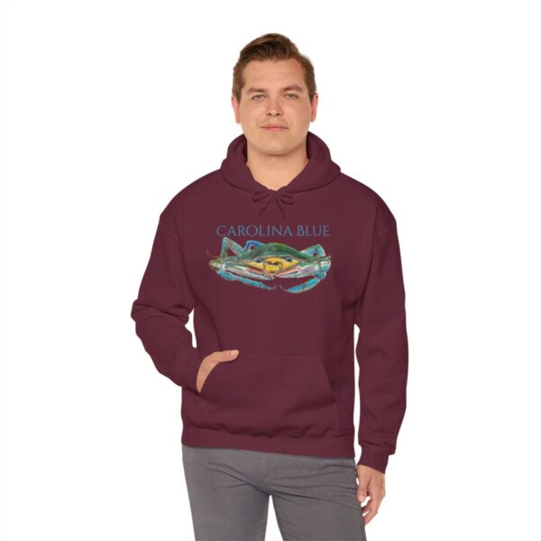 "Carolina Blue" Sea Life Series; R G Concepts Unisex Heavy Blend™ Hooded Sweatshirt, Blue Crab Hooded Sweatshirt, Beach Hooded Sweatshirt, Women's Hooded Sweatshirt, Grandmother's sweatshirt, Mother's gift, Grandmother's gift, Hooded Sweatshirt, Hoodie, beach Sweatshirt, Men's Hooded Sweatshirt, Men's Blue Crab Hoodie, Guy's Sweatshirt, Guy's Crab Hooded Sweatshirt, Ocean Sweatshirt, Ladies Hooded sweatshirt, Girls Hooded sweatshirt, Men's Crab Sweatshirt - Image 48