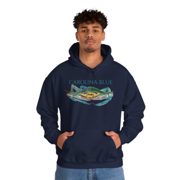 "Carolina Blue" Sea Life Series; R G Concepts Unisex Heavy Blend™ Hooded Sweatshirt, Blue Crab Hooded Sweatshirt, Beach Hooded Sweatshirt, Women's Hooded Sweatshirt, Grandmother's sweatshirt, Mother's gift, Grandmother's gift, Hooded Sweatshirt, Hoodie, beach Sweatshirt, Men's Hooded Sweatshirt, Men's Blue Crab Hoodie, Guy's Sweatshirt, Guy's Crab Hooded Sweatshirt, Ocean Sweatshirt, Ladies Hooded sweatshirt, Girls Hooded sweatshirt, Men's Crab Sweatshirt - Image 105