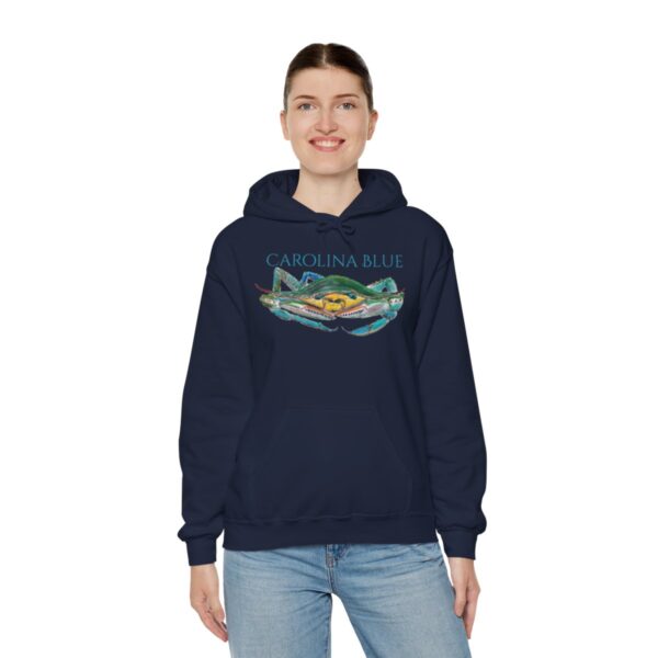 "Carolina Blue" Sea Life Series; R G Concepts Unisex Heavy Blend™ Hooded Sweatshirt, Blue Crab Hooded Sweatshirt, Beach Hooded Sweatshirt, Women's Hooded Sweatshirt, Grandmother's sweatshirt, Mother's gift, Grandmother's gift, Hooded Sweatshirt, Hoodie, beach Sweatshirt, Men's Hooded Sweatshirt, Men's Blue Crab Hoodie, Guy's Sweatshirt, Guy's Crab Hooded Sweatshirt, Ocean Sweatshirt, Ladies Hooded sweatshirt, Girls Hooded sweatshirt, Men's Crab Sweatshirt - Image 112