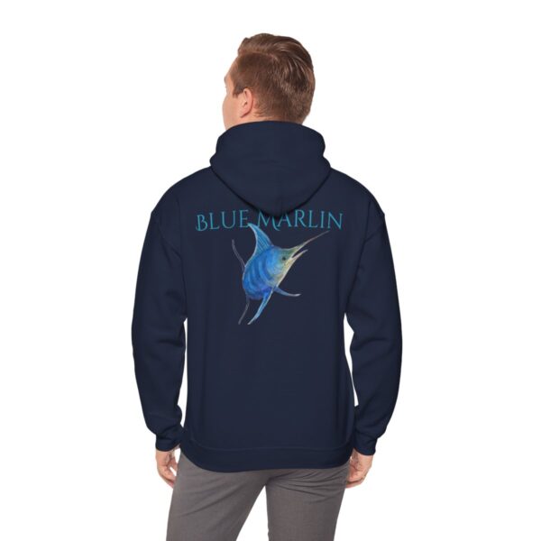 "Blue Marlin Sea Life Series"™; R G Concepts Unisex Heavy Blend™ Hooded Sweatshirt, Sailfish Sweatshirt, Beach Hooded Sweatshirt, Women's Hooded Sweatshirt, Grandmother's sweatshirt, Mother's gift, Grandmother's gift, Fish Sweatshirt, Fishing Sweatshirt, Men's Sweatshirt, Men's Saltwater Sweatshirt, Guy's Sweatshirt, Guy's Marlin Sweatshirt, Ocean Sweatshirt, Men's Gift, Man Gift, Bill Fish, Fishing Girl - Image 114