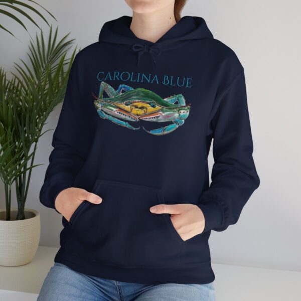 "Carolina Blue" Sea Life Series; R G Concepts Unisex Heavy Blend™ Hooded Sweatshirt, Blue Crab Hooded Sweatshirt, Beach Hooded Sweatshirt, Women's Hooded Sweatshirt, Grandmother's sweatshirt, Mother's gift, Grandmother's gift, Hooded Sweatshirt, Hoodie, beach Sweatshirt, Men's Hooded Sweatshirt, Men's Blue Crab Hoodie, Guy's Sweatshirt, Guy's Crab Hooded Sweatshirt, Ocean Sweatshirt, Ladies Hooded sweatshirt, Girls Hooded sweatshirt, Men's Crab Sweatshirt - Image 117