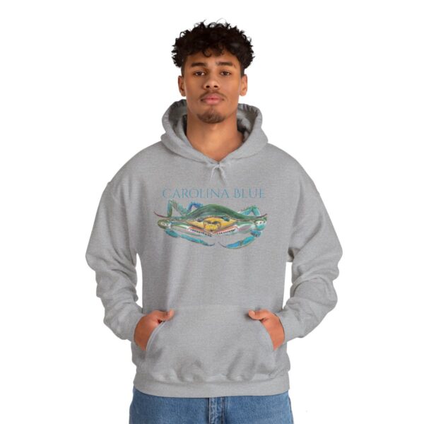 "Carolina Blue" Sea Life Series; R G Concepts Unisex Heavy Blend™ Hooded Sweatshirt, Blue Crab Hooded Sweatshirt, Beach Hooded Sweatshirt, Women's Hooded Sweatshirt, Grandmother's sweatshirt, Mother's gift, Grandmother's gift, Hooded Sweatshirt, Hoodie, beach Sweatshirt, Men's Hooded Sweatshirt, Men's Blue Crab Hoodie, Guy's Sweatshirt, Guy's Crab Hooded Sweatshirt, Ocean Sweatshirt, Ladies Hooded sweatshirt, Girls Hooded sweatshirt, Men's Crab Sweatshirt - Image 27