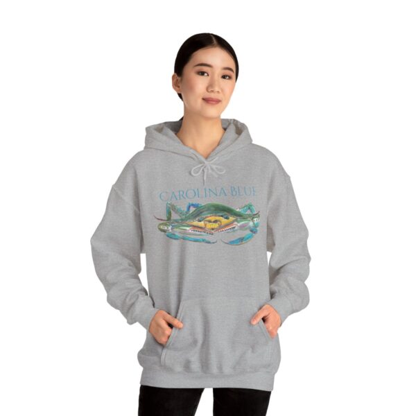 "Carolina Blue" Sea Life Series; R G Concepts Unisex Heavy Blend™ Hooded Sweatshirt, Blue Crab Hooded Sweatshirt, Beach Hooded Sweatshirt, Women's Hooded Sweatshirt, Grandmother's sweatshirt, Mother's gift, Grandmother's gift, Hooded Sweatshirt, Hoodie, beach Sweatshirt, Men's Hooded Sweatshirt, Men's Blue Crab Hoodie, Guy's Sweatshirt, Guy's Crab Hooded Sweatshirt, Ocean Sweatshirt, Ladies Hooded sweatshirt, Girls Hooded sweatshirt, Men's Crab Sweatshirt - Image 33