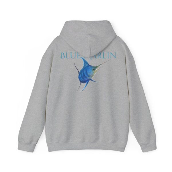 "Blue Marlin Sea Life Series"™; R G Concepts Unisex Heavy Blend™ Hooded Sweatshirt, Sailfish Sweatshirt, Beach Hooded Sweatshirt, Women's Hooded Sweatshirt, Grandmother's sweatshirt, Mother's gift, Grandmother's gift, Fish Sweatshirt, Fishing Sweatshirt, Men's Sweatshirt, Men's Saltwater Sweatshirt, Guy's Sweatshirt, Guy's Marlin Sweatshirt, Ocean Sweatshirt, Men's Gift, Man Gift, Bill Fish, Fishing Girl - Image 29