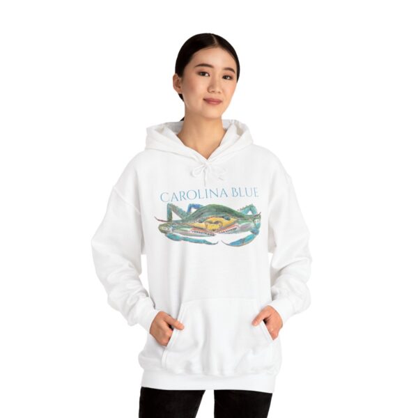 "Carolina Blue" Sea Life Series; R G Concepts Unisex Heavy Blend™ Hooded Sweatshirt, Blue Crab Hooded Sweatshirt, Beach Hooded Sweatshirt, Women's Hooded Sweatshirt, Grandmother's sweatshirt, Mother's gift, Grandmother's gift, Hooded Sweatshirt, Hoodie, beach Sweatshirt, Men's Hooded Sweatshirt, Men's Blue Crab Hoodie, Guy's Sweatshirt, Guy's Crab Hooded Sweatshirt, Ocean Sweatshirt, Ladies Hooded sweatshirt, Girls Hooded sweatshirt, Men's Crab Sweatshirt - Image 20