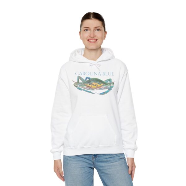 "Carolina Blue" Sea Life Series; R G Concepts Unisex Heavy Blend™ Hooded Sweatshirt, Blue Crab Hooded Sweatshirt, Beach Hooded Sweatshirt, Women's Hooded Sweatshirt, Grandmother's sweatshirt, Mother's gift, Grandmother's gift, Hooded Sweatshirt, Hoodie, beach Sweatshirt, Men's Hooded Sweatshirt, Men's Blue Crab Hoodie, Guy's Sweatshirt, Guy's Crab Hooded Sweatshirt, Ocean Sweatshirt, Ladies Hooded sweatshirt, Girls Hooded sweatshirt, Men's Crab Sweatshirt - Image 21