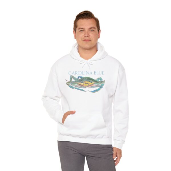 "Carolina Blue" Sea Life Series; R G Concepts Unisex Heavy Blend™ Hooded Sweatshirt, Blue Crab Hooded Sweatshirt, Beach Hooded Sweatshirt, Women's Hooded Sweatshirt, Grandmother's sweatshirt, Mother's gift, Grandmother's gift, Hooded Sweatshirt, Hoodie, beach Sweatshirt, Men's Hooded Sweatshirt, Men's Blue Crab Hoodie, Guy's Sweatshirt, Guy's Crab Hooded Sweatshirt, Ocean Sweatshirt, Ladies Hooded sweatshirt, Girls Hooded sweatshirt, Men's Crab Sweatshirt - Image 22