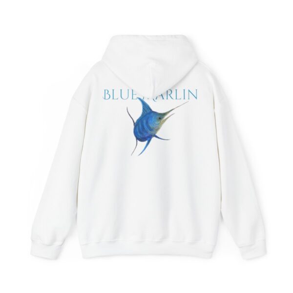 "Blue Marlin Sea Life Series"™; R G Concepts Unisex Heavy Blend™ Hooded Sweatshirt, Sailfish Sweatshirt, Beach Hooded Sweatshirt, Women's Hooded Sweatshirt, Grandmother's sweatshirt, Mother's gift, Grandmother's gift, Fish Sweatshirt, Fishing Sweatshirt, Men's Sweatshirt, Men's Saltwater Sweatshirt, Guy's Sweatshirt, Guy's Marlin Sweatshirt, Ocean Sweatshirt, Men's Gift, Man Gift, Bill Fish, Fishing Girl - Image 16