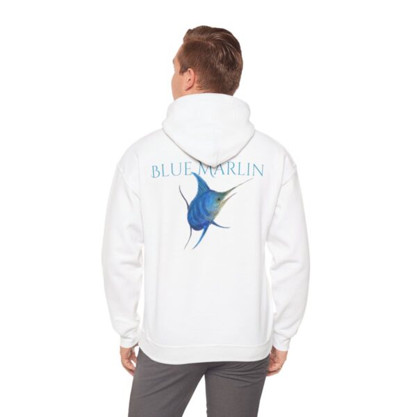 "Blue Marlin Sea Life Series"™; R G Concepts Unisex Heavy Blend™ Hooded Sweatshirt, Sailfish Sweatshirt, Beach Hooded Sweatshirt, Women's Hooded Sweatshirt, Grandmother's sweatshirt, Mother's gift, Grandmother's gift, Fish Sweatshirt, Fishing Sweatshirt, Men's Sweatshirt, Men's Saltwater Sweatshirt, Guy's Sweatshirt, Guy's Marlin Sweatshirt, Ocean Sweatshirt, Men's Gift, Man Gift, Bill Fish, Fishing Girl - Image 23