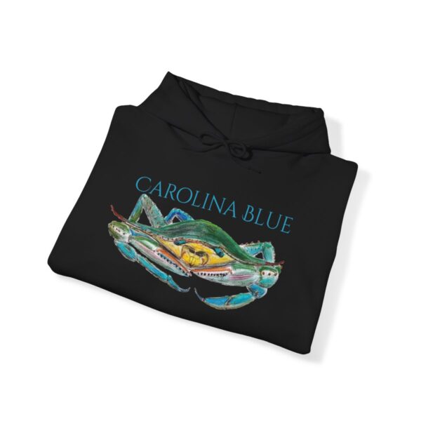 "Carolina Blue" Sea Life Series; R G Concepts Unisex Heavy Blend™ Hooded Sweatshirt, Blue Crab Hooded Sweatshirt, Beach Hooded Sweatshirt, Women's Hooded Sweatshirt, Grandmother's sweatshirt, Mother's gift, Grandmother's gift, Hooded Sweatshirt, Hoodie, beach Sweatshirt, Men's Hooded Sweatshirt, Men's Blue Crab Hoodie, Guy's Sweatshirt, Guy's Crab Hooded Sweatshirt, Ocean Sweatshirt, Ladies Hooded sweatshirt, Girls Hooded sweatshirt, Men's Crab Sweatshirt - Image 5