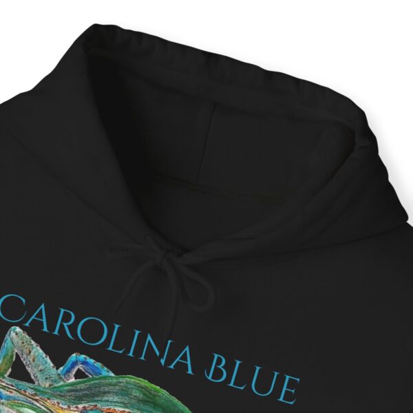 "Carolina Blue" Sea Life Series; R G Concepts Unisex Heavy Blend™ Hooded Sweatshirt, Blue Crab Hooded Sweatshirt, Beach Hooded Sweatshirt, Women's Hooded Sweatshirt, Grandmother's sweatshirt, Mother's gift, Grandmother's gift, Hooded Sweatshirt, Hoodie, beach Sweatshirt, Men's Hooded Sweatshirt, Men's Blue Crab Hoodie, Guy's Sweatshirt, Guy's Crab Hooded Sweatshirt, Ocean Sweatshirt, Ladies Hooded sweatshirt, Girls Hooded sweatshirt, Men's Crab Sweatshirt - Image 6