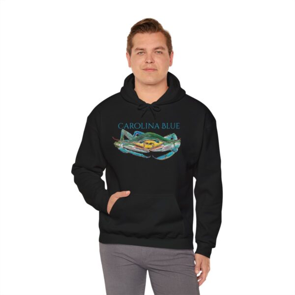 "Carolina Blue" Sea Life Series; R G Concepts Unisex Heavy Blend™ Hooded Sweatshirt, Blue Crab Hooded Sweatshirt, Beach Hooded Sweatshirt, Women's Hooded Sweatshirt, Grandmother's sweatshirt, Mother's gift, Grandmother's gift, Hooded Sweatshirt, Hoodie, beach Sweatshirt, Men's Hooded Sweatshirt, Men's Blue Crab Hoodie, Guy's Sweatshirt, Guy's Crab Hooded Sweatshirt, Ocean Sweatshirt, Ladies Hooded sweatshirt, Girls Hooded sweatshirt, Men's Crab Sweatshirt - Image 9