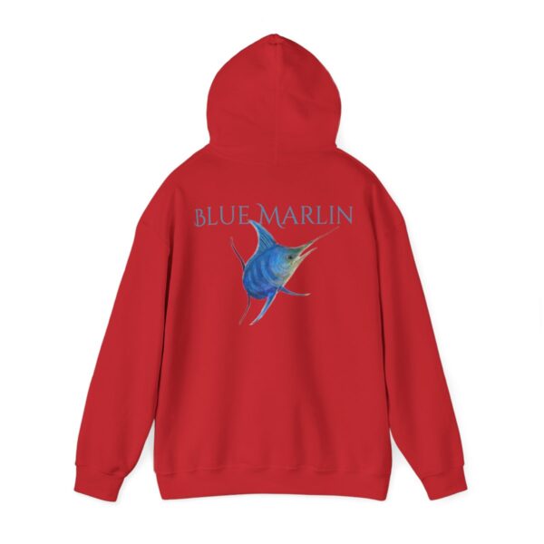 "Blue Marlin Sea Life Series"™; R G Concepts Unisex Heavy Blend™ Hooded Sweatshirt, Sailfish Sweatshirt, Beach Hooded Sweatshirt, Women's Hooded Sweatshirt, Grandmother's sweatshirt, Mother's gift, Grandmother's gift, Fish Sweatshirt, Fishing Sweatshirt, Men's Sweatshirt, Men's Saltwater Sweatshirt, Guy's Sweatshirt, Guy's Marlin Sweatshirt, Ocean Sweatshirt, Men's Gift, Man Gift, Bill Fish, Fishing Girl - Image 131