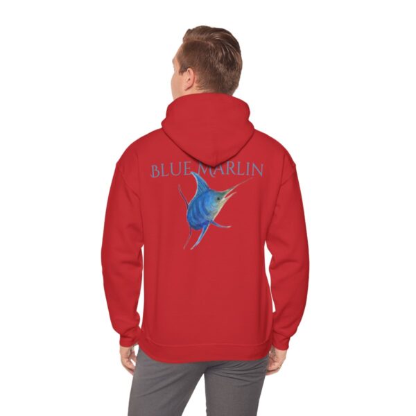 "Blue Marlin Sea Life Series"™; R G Concepts Unisex Heavy Blend™ Hooded Sweatshirt, Sailfish Sweatshirt, Beach Hooded Sweatshirt, Women's Hooded Sweatshirt, Grandmother's sweatshirt, Mother's gift, Grandmother's gift, Fish Sweatshirt, Fishing Sweatshirt, Men's Sweatshirt, Men's Saltwater Sweatshirt, Guy's Sweatshirt, Guy's Marlin Sweatshirt, Ocean Sweatshirt, Men's Gift, Man Gift, Bill Fish, Fishing Girl - Image 140