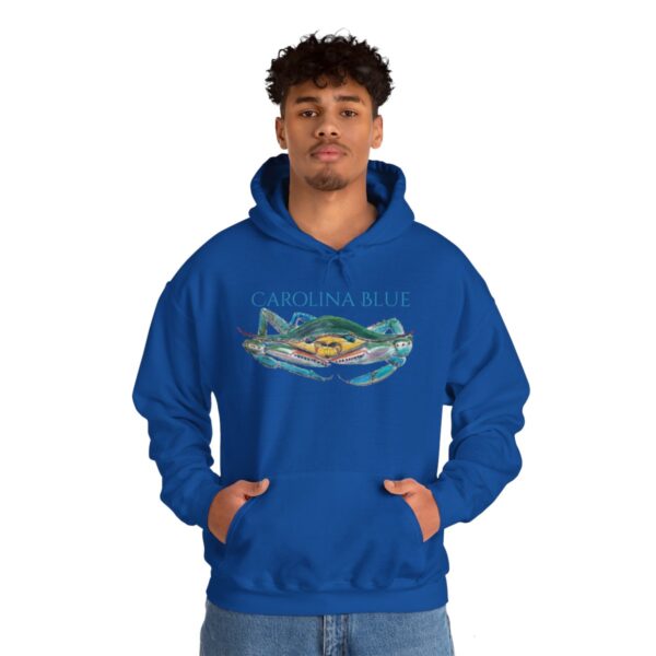 "Carolina Blue" Sea Life Series; R G Concepts Unisex Heavy Blend™ Hooded Sweatshirt, Blue Crab Hooded Sweatshirt, Beach Hooded Sweatshirt, Women's Hooded Sweatshirt, Grandmother's sweatshirt, Mother's gift, Grandmother's gift, Hooded Sweatshirt, Hoodie, beach Sweatshirt, Men's Hooded Sweatshirt, Men's Blue Crab Hoodie, Guy's Sweatshirt, Guy's Crab Hooded Sweatshirt, Ocean Sweatshirt, Ladies Hooded sweatshirt, Girls Hooded sweatshirt, Men's Crab Sweatshirt - Image 92