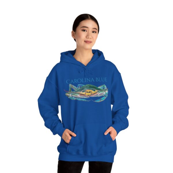 "Carolina Blue" Sea Life Series; R G Concepts Unisex Heavy Blend™ Hooded Sweatshirt, Blue Crab Hooded Sweatshirt, Beach Hooded Sweatshirt, Women's Hooded Sweatshirt, Grandmother's sweatshirt, Mother's gift, Grandmother's gift, Hooded Sweatshirt, Hoodie, beach Sweatshirt, Men's Hooded Sweatshirt, Men's Blue Crab Hoodie, Guy's Sweatshirt, Guy's Crab Hooded Sweatshirt, Ocean Sweatshirt, Ladies Hooded sweatshirt, Girls Hooded sweatshirt, Men's Crab Sweatshirt - Image 98